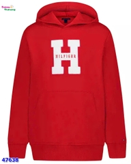 Hoodie H màu đỏ
