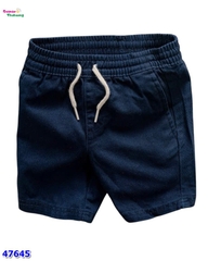 Quần short kaki xanh đen