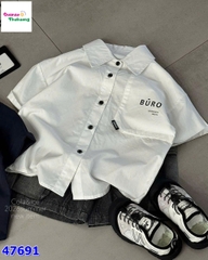 Áo sơ mi trắng Buro