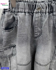 Quần short jean YYS xanh
