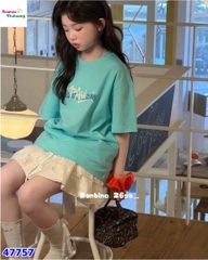 Áo Banbino xanh Mickey