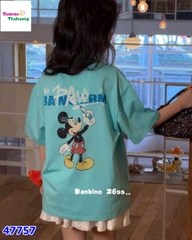Áo Banbino xanh Mickey