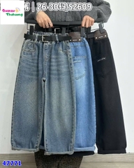 Quần jean Cola xanh đậm Made JKTN