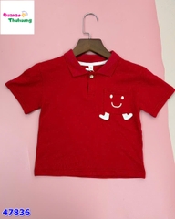 Áo polo đỏ Smile