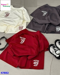 Bộ short đỏ 49