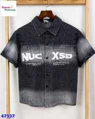 Áo sơ mi XSD đen xám