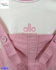 Set yếm DDH hồng Alo