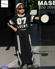 Áo croptop Chaoboy đen 07