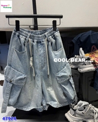 Quần short CB xanh túi hộp dây