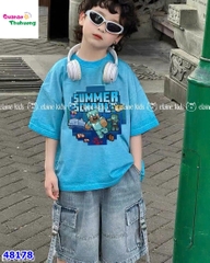 Bộ Elaine xanh dương Minecraft