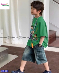 Bộ Elaine xanh lá Minecraft