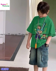 Bộ Elaine xanh lá Minecraft