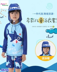 Bộ bơi xanh dương cá mập