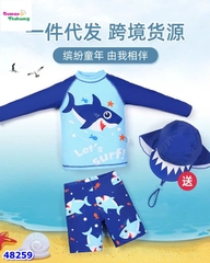 Bộ bơi xanh dương cá mập