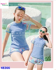 Set bơi xanh Sunday