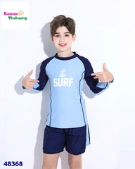 Bộ bơi dài tay xanh Surf