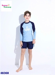 Bộ bơi dài tay xanh Surf