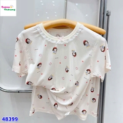 Bộ Tencel hồng bạch tuyết