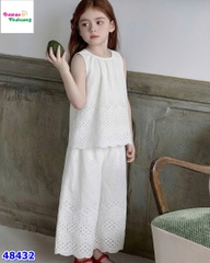 Set bộ MLS trắng dập hoa