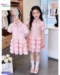 Đầm polo hồng ngựa