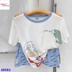 Bộ Tencel W trắng let play