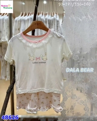 Bộ Tencel T kem thỏ Rabbit