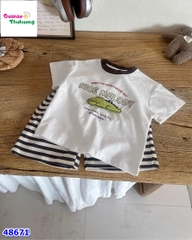 Set bộ trắng cá sấu