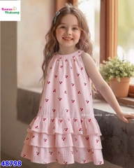 Đầm MLS hồng cherry