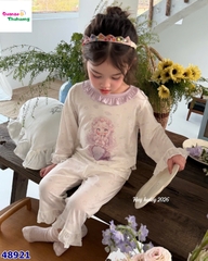 Bộ Tencel dài Honey trắng nàng tiên cá tím