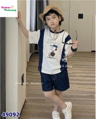 Set bộ J&J kem viền xanh Snoopy
