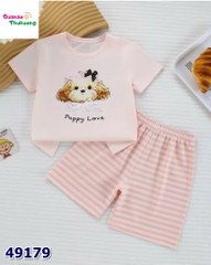 Bộ Q hồng Puppy Love