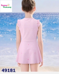 Set váy bơi hồng Kitty ôm gấu