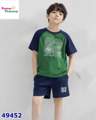 Áo thun xanh số 82