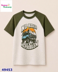 Áo thun xám no road