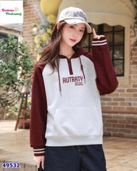 Áo khoác xám, đỏ đô Autraty