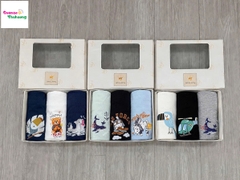 Set 3 chip J&J xanh cá mập và đàn cá