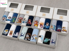Set 3 chip J&J xanh cá mập và đàn cá