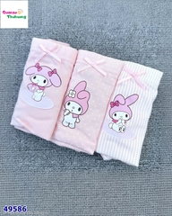 Set 3 chip Teengo hồng melody