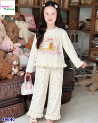 Bộ dài kem thỏ cún my cute world