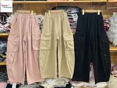 Quần kaki hồng túi hộp