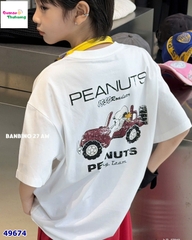 Áo Banbino trắng 1950 Peanuts