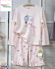 Bộ dài Angel hồng cún