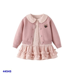 Set Cadigan hồng tim Min