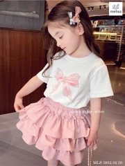 Set Melisa nơ hồng