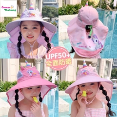 Nón đi biển hồng Pony