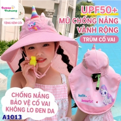 Nón đi biển hồng Pony