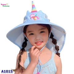 Nón đi biển xanh Pony