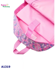 Balo hồng Unicorn trái tim