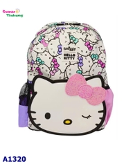 Balo trắng hồng kitty