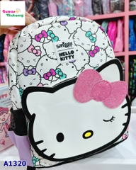 Balo trắng hồng kitty